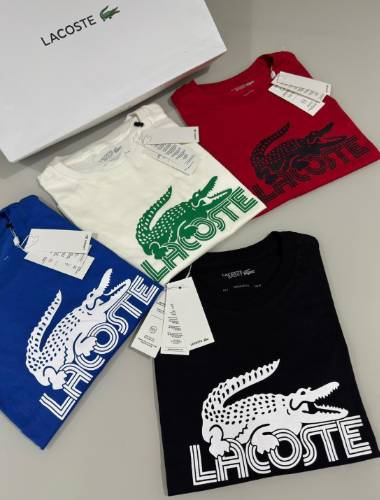 Camiseta Lacoste Estampada