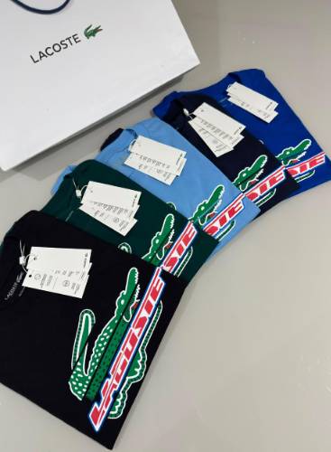 Camiseta Lacoste Estampada