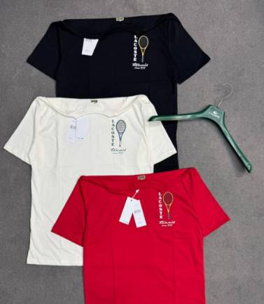 Camiseta Lacoste Estampada