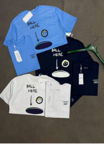 Camiseta Lacoste Estampada